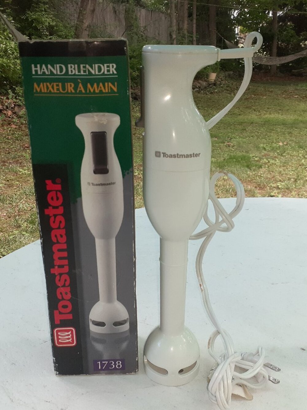 Toastmaster Hand Blender Model 1738